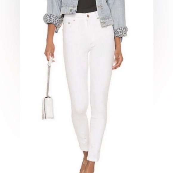 Pistola Jennifer Oslo White High Waisted Skinny Jeans - Picture 14 of 14